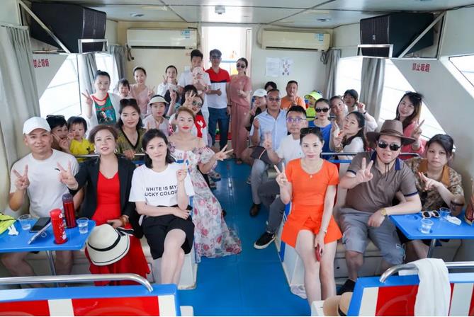 2天1夜的尚你美聯(lián)創(chuàng)股東大會(huì)暨陽(yáng)江海陵島旅游活動(dòng)圓滿成功